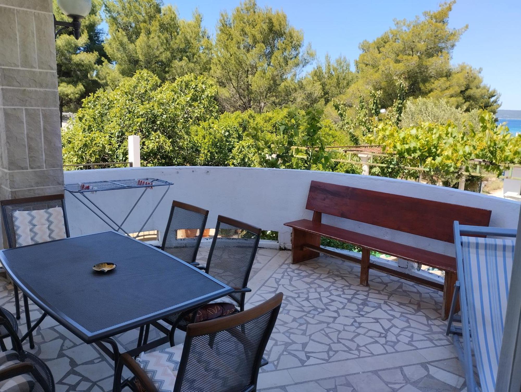 Braco Apartments By The Sea With A Sea View Zaboric Exterior foto